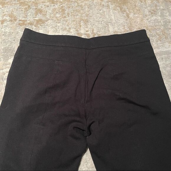 🏷️ 5 for $25 - J.CREW Pixie Snap Front Pant Black Trouser Legging - Picture 10 of 11